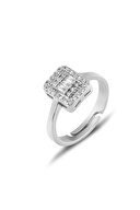 Heliophilia Silver Anillo de Metal Multicolor CY9227 Ajustable